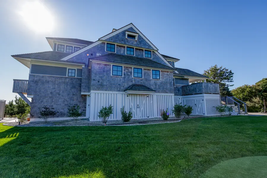 Front elevation in the afternoon sun
