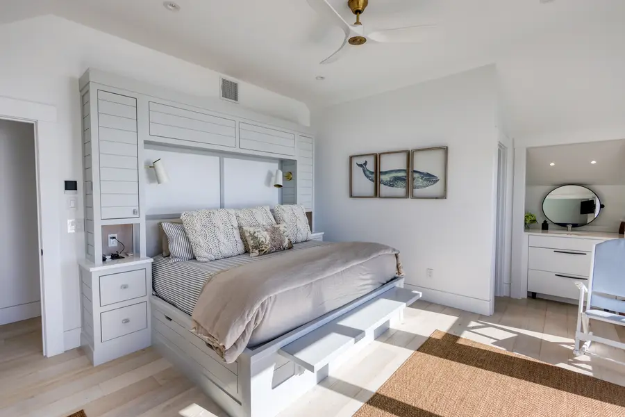 Primary bedroom with built-ins